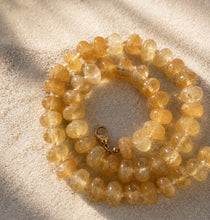 Load image into Gallery viewer, ••NEW•• YELLOW CITRINE ✨GEMSTONE NECKLACE