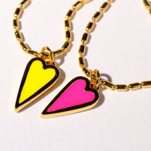 Load image into Gallery viewer, **MINI** DOUBLE SIDED 🖤HAPPY 🖤 HEART