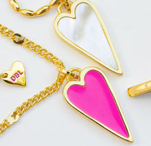 Load image into Gallery viewer, HAPPY HEARTS 🖤DOUBLE SIDED💕GOLD