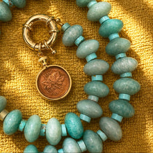 Load image into Gallery viewer, ••NEW•• TURQUOISE 🩷BE BOLD charm necklace