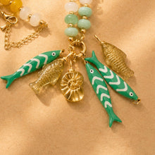 Load image into Gallery viewer, **last one**🐚BEACH TREASURE CHARM NECKLACE