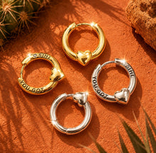 Load image into Gallery viewer, YOU GOT THIS ♥ HEART♥ HOOPS (double sided)