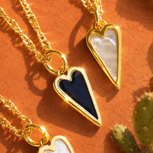 Load image into Gallery viewer, Last one 🌵 **MINI** DOUBLE SIDED 🖤RAVING 🖤 HEART Necklace