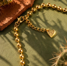 Load image into Gallery viewer, ••GOLD•• BE YOU ♥ BALL CHAIN