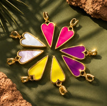Load image into Gallery viewer, ••SALE•• DOUBLE SIDED CHARM ONLY ⚡️RAVING HEART CHARMS