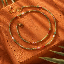 Load image into Gallery viewer, ••NEW•• GOOD LUCK - DELICATE GEMSTONE LAYERING NECKLACES