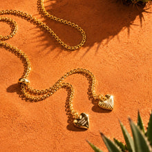 Load image into Gallery viewer, **LAST ONE** BOLO 🖤FOLLOW YOUR HEART🖤GOLD