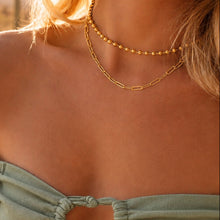 Load image into Gallery viewer, DBL⚡️ PAPERCLIP CHAIN ♥ LAYERING NECKLACE