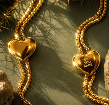 Load image into Gallery viewer, ••last one•• BOLO ♥ BE YOU BABE NECKLACE