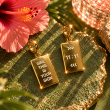 Load image into Gallery viewer, ••NEW•• 11:11 ✨ CHARM ONLY (double sided) mantras