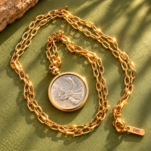 Load image into Gallery viewer, ••NEW•• QUARTER LOCKET 🤍NECKLACE