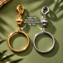 Load image into Gallery viewer, CHARM ONLY✨ DIME & PENNY ✨ COIN LOCKET (NO CHAIN)