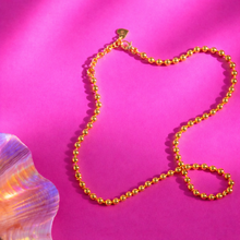 Load image into Gallery viewer, ••GOLD•• BE YOU ♥ BALL CHAIN