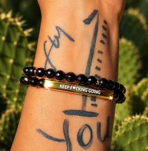 Load image into Gallery viewer, **LAST ONE** KEEP F*CKING GOINGš¤ Mindset Mantra Bracelet