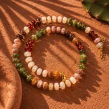 Load image into Gallery viewer, ••last one•• HARMONY ✨COOL GIRL GEMSTONE NECKLACE
