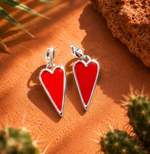 Load image into Gallery viewer, ••SALE•• DOUBLE SIDED CHARM ONLY ⚡️RAVING HEART CHARMS