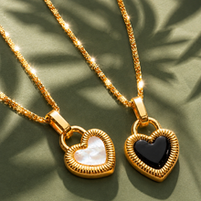 Load image into Gallery viewer, ••last one•• MINI ♥ OG HEART ♥ NECKLACE ** (double sided) **