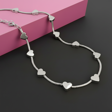 Load image into Gallery viewer, LINKS OF LOVE 🖤HEART CHAIN- **silver & gold**