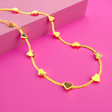 Load image into Gallery viewer, LINKS OF LOVE 🖤HEART CHAIN 🖤(SILVER & GOLD)