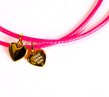 Load image into Gallery viewer, HAVE MORE FUN 🩷PINK HEART🩷Mantra Necklace