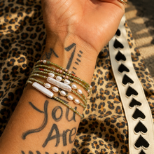 Load image into Gallery viewer, ••NEW•• GOOD ENERGY GEMSTONE & PEARL 🐚BRACELETS