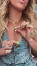 Load and play video in Gallery viewer, BOLO🖤BE YOU BABE 🖤 NECKLACE