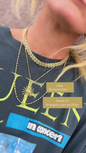 Load and play video in Gallery viewer, SEEDS OF STRENGTH 🖤LAYERING CHAIN