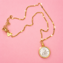 Load image into Gallery viewer, ••GOLD•• DIME LOCKET  NECKLACE ♥

