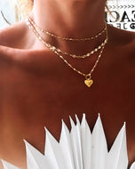 ** TOP 20** SUNBURST HEART⫸follow your heart ⫸ Necklace