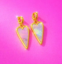 Load image into Gallery viewer, ••50% OFF•• DOUBLE SIDED CHARM ONLY 💚💖🧡 HEART CHARMS
