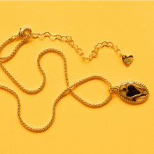 Load image into Gallery viewer, LIVE MORE 🖤WORRY LESS 🖤MANTRA NECKLACE
