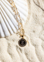Load image into Gallery viewer, FUCK IT🩷YOU DO YOU • mantra necklace (double sided)
