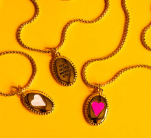 Load image into Gallery viewer, YOUR EPIC PINK 🩷 HEART 🩷 DBL Double Sided  Necklace
