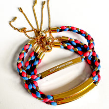 Load image into Gallery viewer, KEEP F🩷CKING GOING •• MANTRA BRACLETE💚

