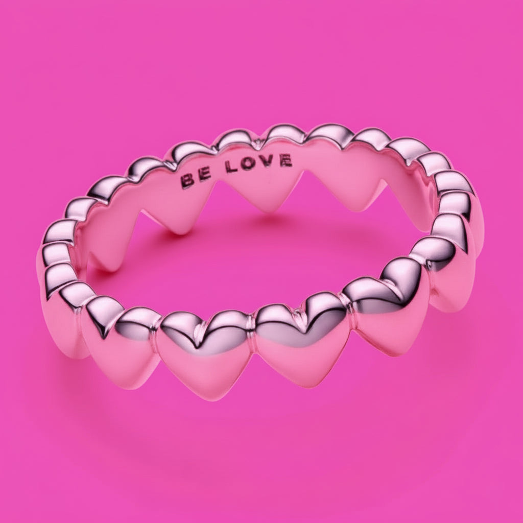 **last one**BE LOVE 🖤STACKABLE 🖤 RING(SILVER SIZE 6)