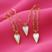 Load image into Gallery viewer, PEARL &amp; BLACK ONYX 🖤DOUBLE SIDED🖤GOLD
