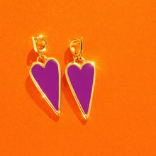 Load image into Gallery viewer, ••50% OFF•• DOUBLE SIDED CHARM ONLY 💚💖🧡 HEART CHARMS
