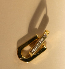Load image into Gallery viewer, ••YOU GOT THIS •• hoop earrings

