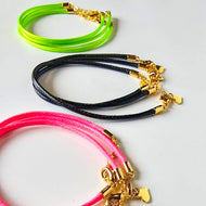 MOOD BOOSTING 🌈CORD ANKLETS 🩷💚💜
