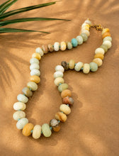 Load image into Gallery viewer, ••NEW•• AMAZONITE  BEADED CHAIN 🐚
