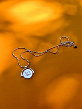 Load image into Gallery viewer, 2 in 1 ❤️ SPINNING❤️CLARITY COIN NECKLACE
