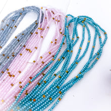 Load image into Gallery viewer, **NEW** DBL SHINE BRIGHT LONG CRYSTAL ⫸ NECKLACES
