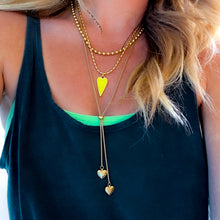 Load image into Gallery viewer, DBL BOLO ⫸ FOLLOW YOUR HEART ⫸Necklace
