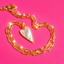 Load image into Gallery viewer, ••LAST ONE•• OG MINI PEARL💖WILD at HEART Necklace
