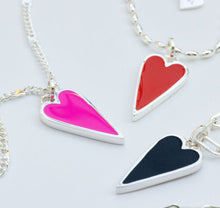 Load image into Gallery viewer, ••presale••2 in 1🩷COLORFUL HEARTS 🩷DOUBLE SIDED(silver)
