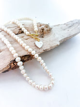 Load image into Gallery viewer, **NEW** PRETTY GIRL PEARL WHITE ⫸DBL NECKLACE
