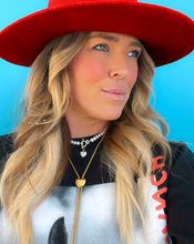 Load image into Gallery viewer, BOLO 🩷💚FOLLOW YOUR HEART🩷💚( SILVER &amp; GOLD)
