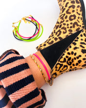 Load image into Gallery viewer, MOOD BOOSTING 🌈CORD ANKLETS 🩷💚💜
