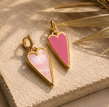 Load image into Gallery viewer, ••NEW•• DOUBLE SIDED RAVING HEARTS 🩷CHARM ONLY
