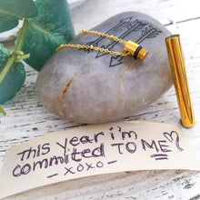Load image into Gallery viewer, •• SALE ••2025 SET A GOAL or DREAM⫸DBL LOCKET NECKLACE
